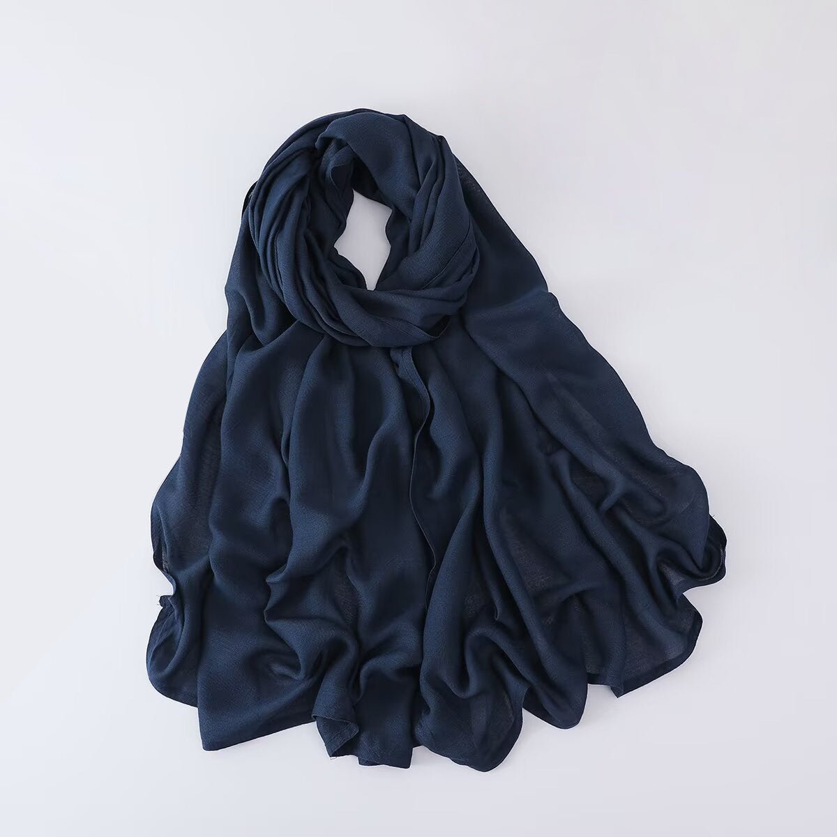 Solid Color Minimalist Versatile Soft Hijab‌ (MH170) - Mariam's Collection