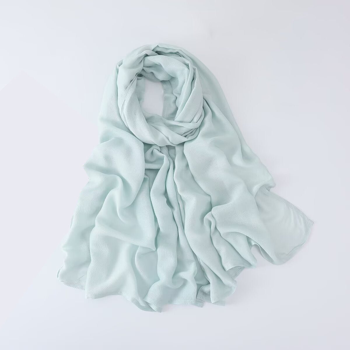 Solid Color Minimalist Versatile Soft Hijab‌ (MH170) - Mariam's Collection