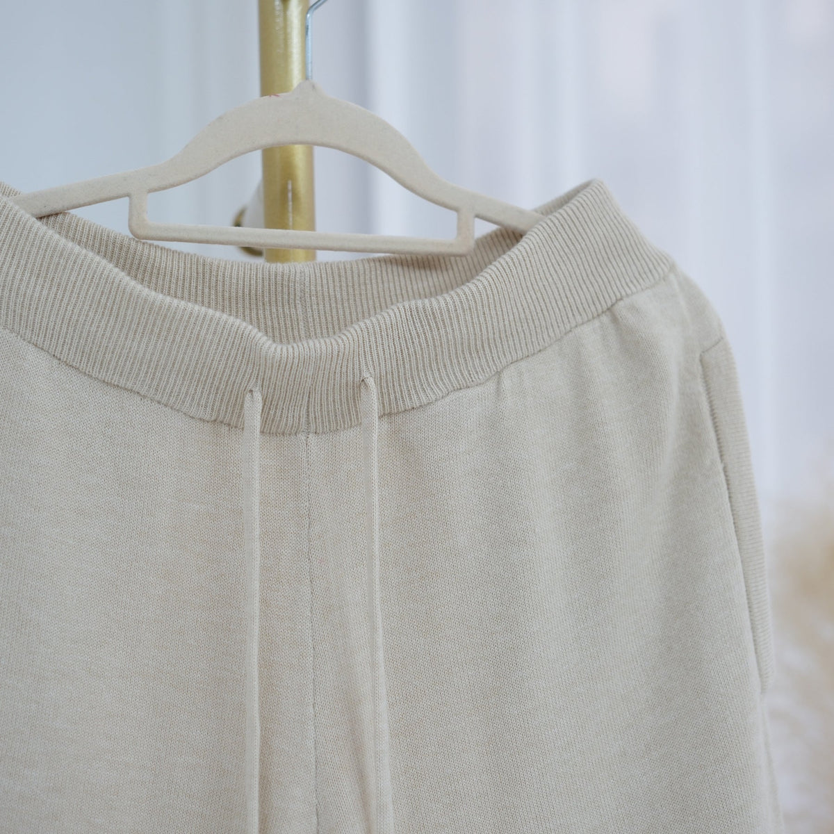 Solid Knit Top & Pants Set(MOA350) - Mariam's Collection