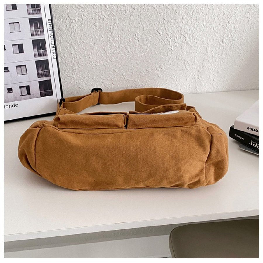 Spacious Multi-Pocket Shoulder Tote（MAC465） - Mariam's Collection