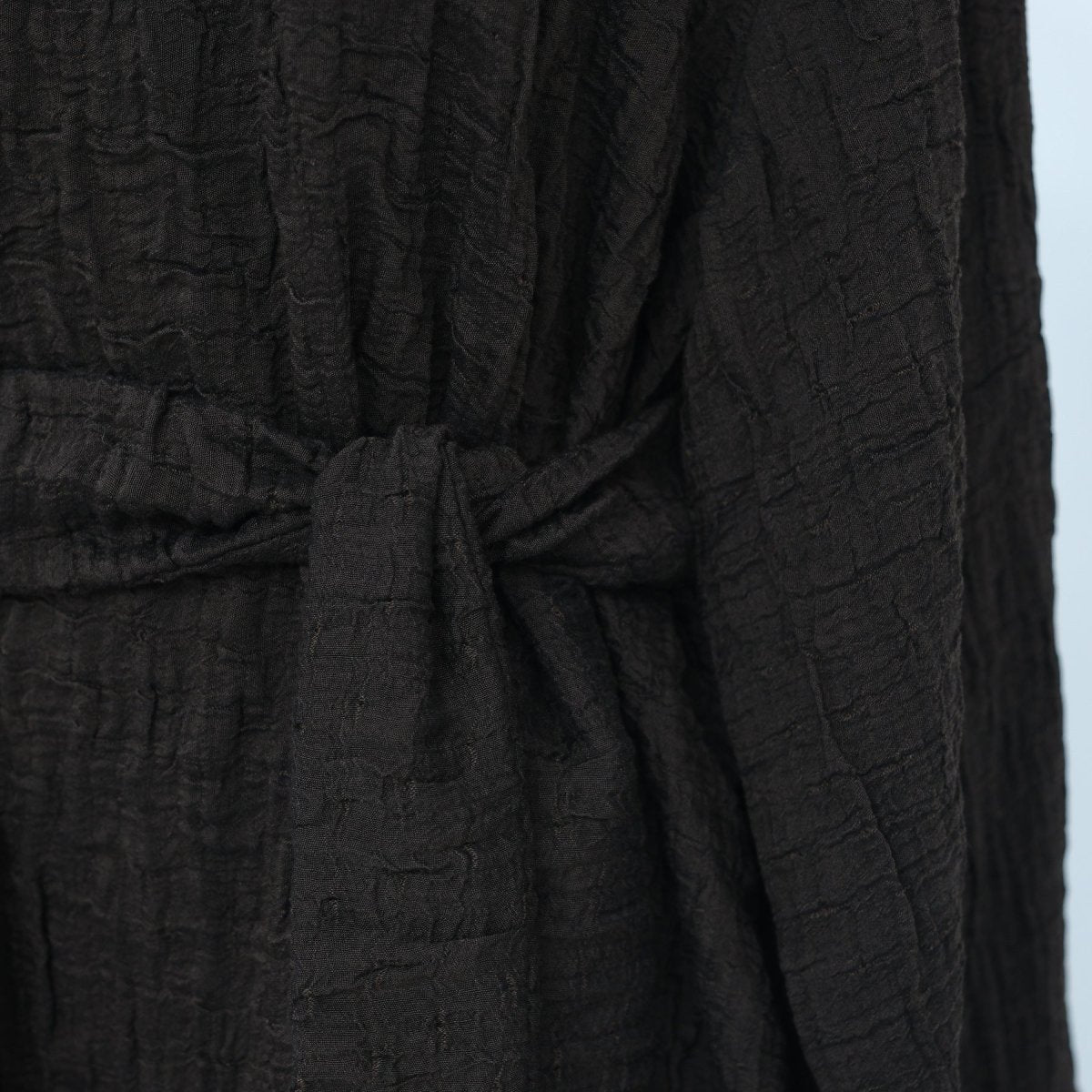 Textured Jacquard Abaya with Batwing Cardigan & Belt(MOA281) - Mariam's Collection