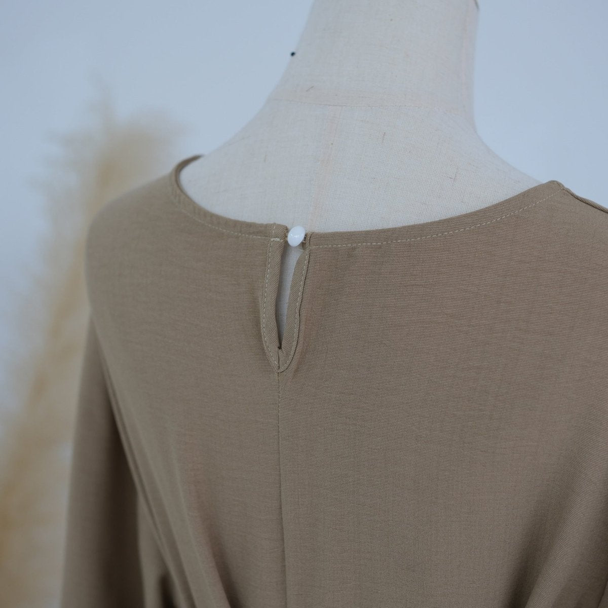 Textured Longline Top & Wide-Leg Trouser Set(MS455) - Mariam's Collection