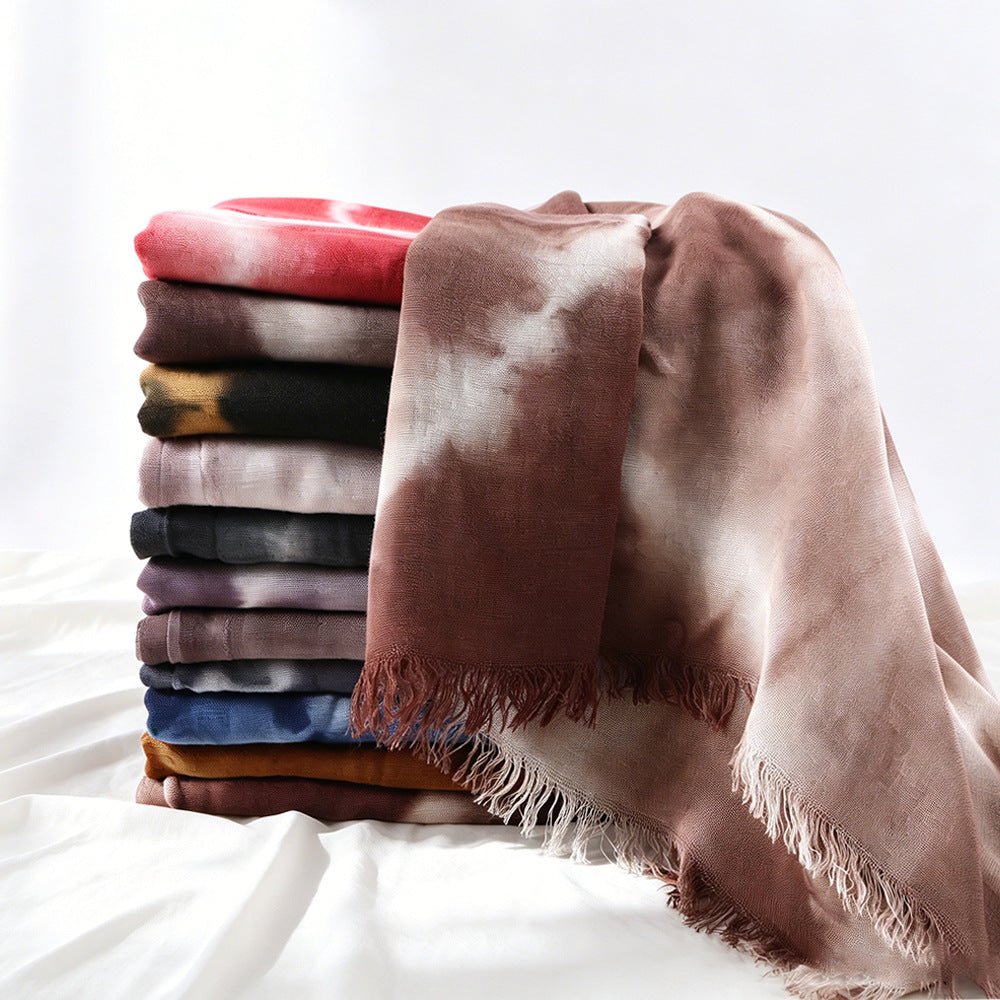 Tie-Dye Hijab Scarf(MH232) - Mariam's Collection