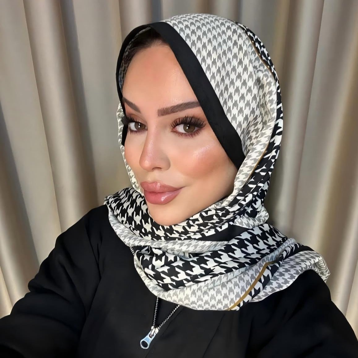 Twill Cotton Printed Scarf(MH215) - Mariam's Collection