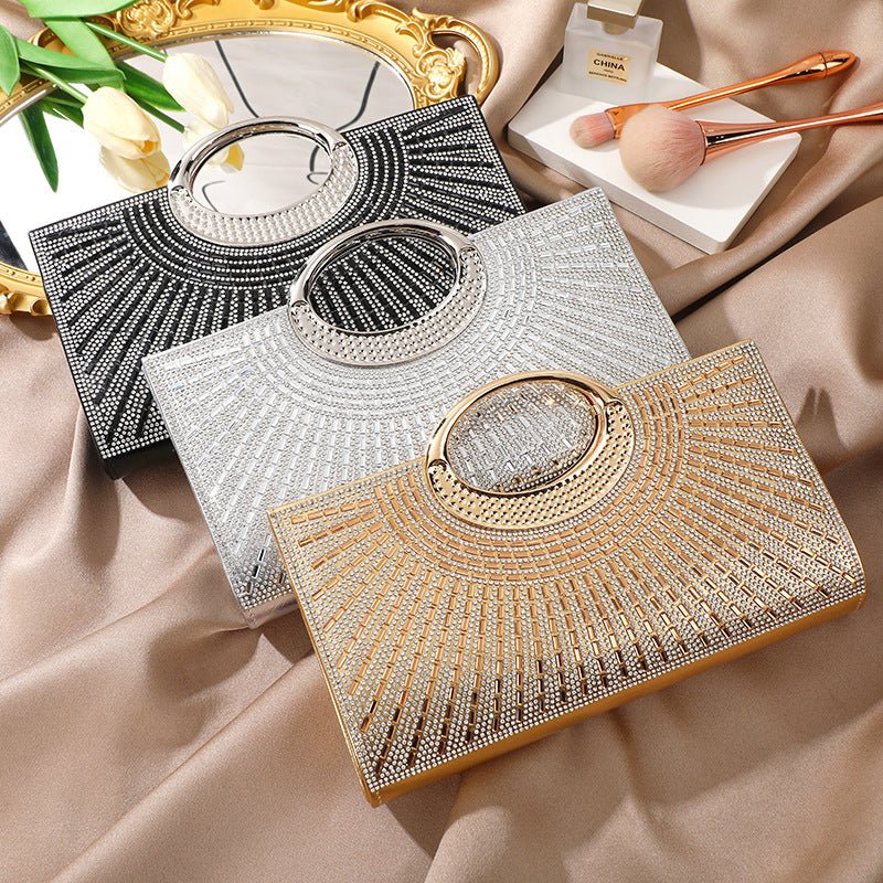 Rhinestone Clutch Bag – Sparkly Evening Clutch Bag UK