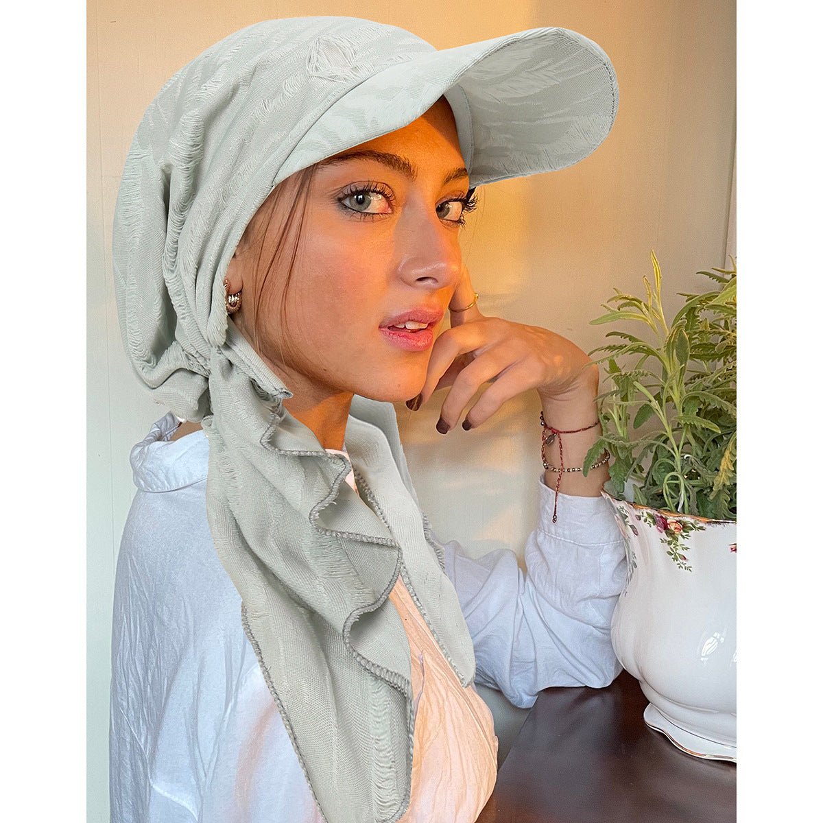 Women's Multi-Color Fashion Baseball Cap – Frayed Edge Boho Beanie